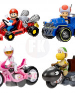 The Super Mario Bros. Movie Mini figúrkas with Karts 6 cm Assortment (6)